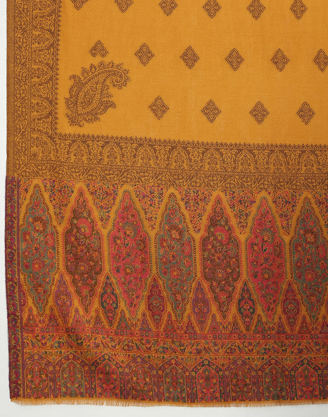 Women Multicolor Self Design   Stole