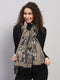 Women Multicolor Self Design Wool Stole