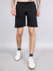 Rock.it Men Black Solid Regular Fit Shorts