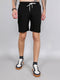 Rock.it Men Black Solid Regular Fit Shorts