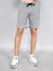 Rock.it Men Grey Solid Regular Fit Shorts