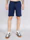 Rock.it Men Navy Blue Solid Regular Fit Shorts