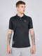 Rock.it Men Black Solid Collar Half Sleeve T-Shirt
