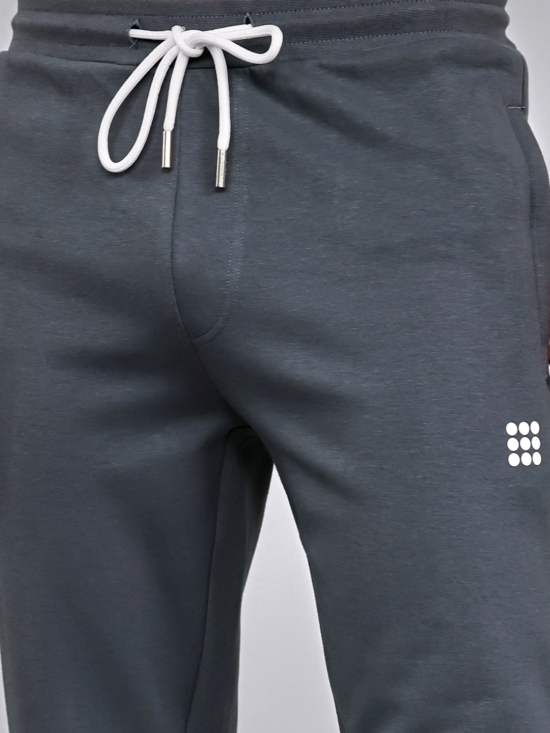 Rock.it Men Grey Printed Smart Fit Lower