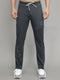 Rock.it Men Grey Solid Slim Fit Lower