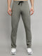 Rock.it Men Grey Solid Slim Fit Lower
