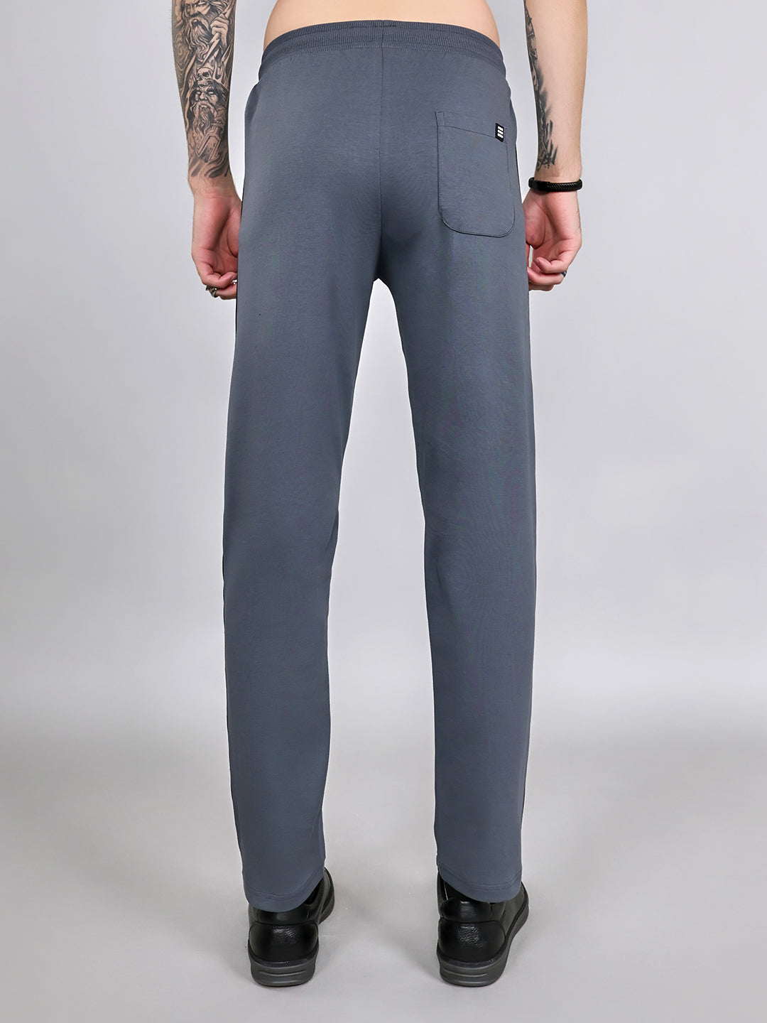 Rock.it Men Grey Solid Smart Fit Lower