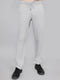 Men Grey Solid Regular Fit Lower