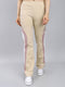 Women Beige Solid Regular Fit Lower