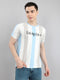 Men Blue Solid Round Neck Half Sleeve T-Shirt