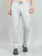Men Grey Self Design Regular Fit Lower