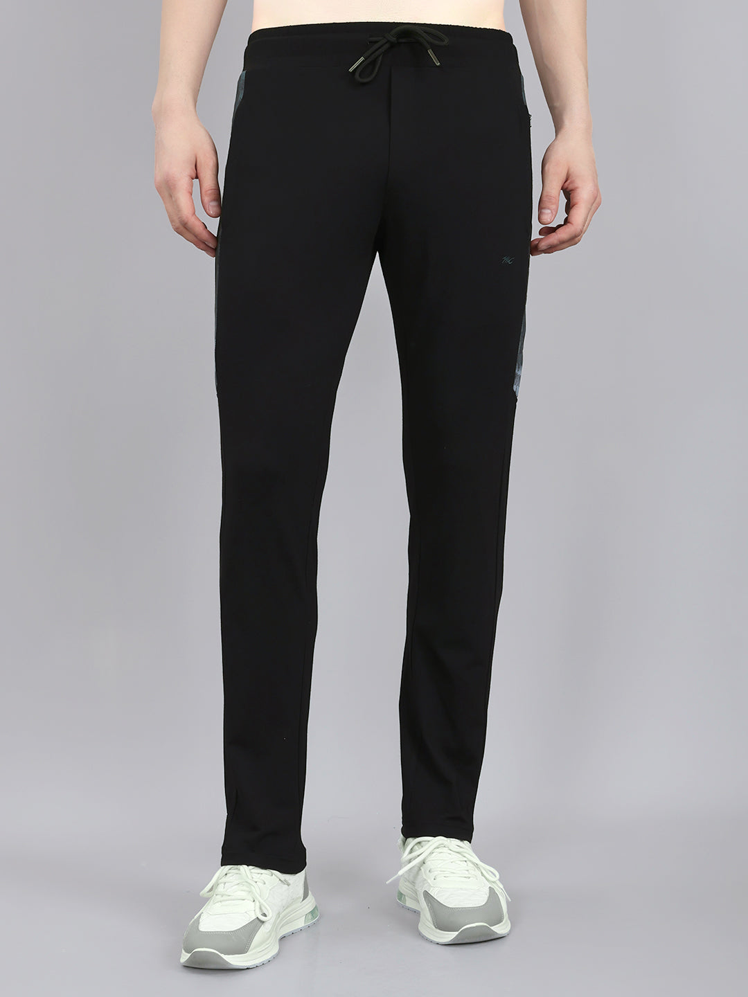 Men Black Solid Collar Half Sleeve Lower Set
