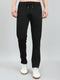 Luxuria Men Black Solid Regular Fit Lower