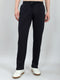 Luxuria Men Navy Blue Solid Regular Fit Lower