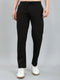 Luxuria Men Black Solid Regular Fit Lower