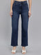 Women Blue Light Wash Straight Fit Denim