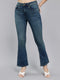 Women Blue Light Wash Regular Fit Denim