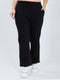 Women Black Solid Regular Fit Winter Lower