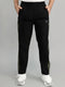 Men Black Solid Regular Fit Lower