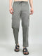 Men Grey Solid Regular Fit Lower