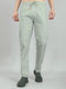 Men Grey Solid Regular Fit Lower