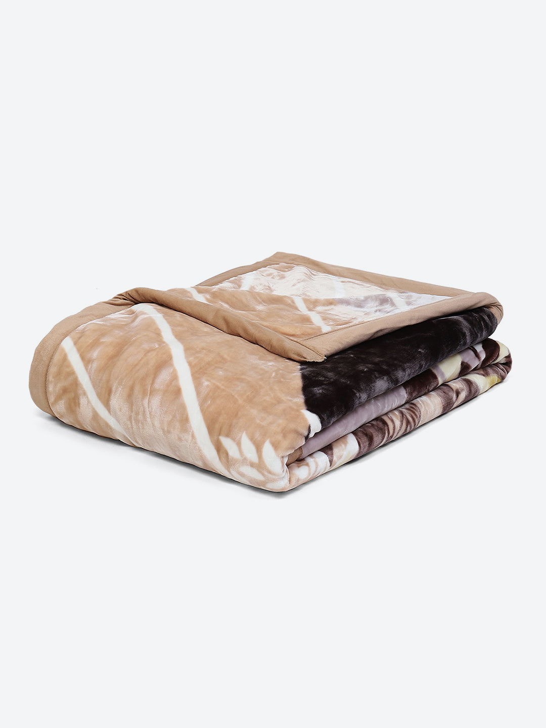 Printed Double Bed 795 GSM Blanket Austin 2 Ply (Weight 4.2 kg)