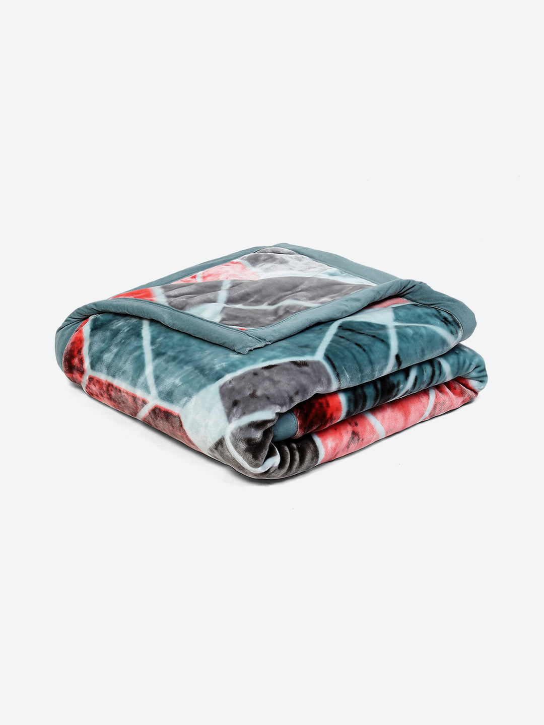 Printed Single Bed 1051 GSM Blanket Bling 2 Ply (Weight 3.7 kg)
