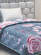 Printed Single Bed 1051 GSM Blanket Bling 2 Ply (Weight 3.7 kg)