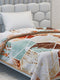 Printed Single Bed 1051 GSM Blanket Bling 2 Ply (Weight 3.7 kg)