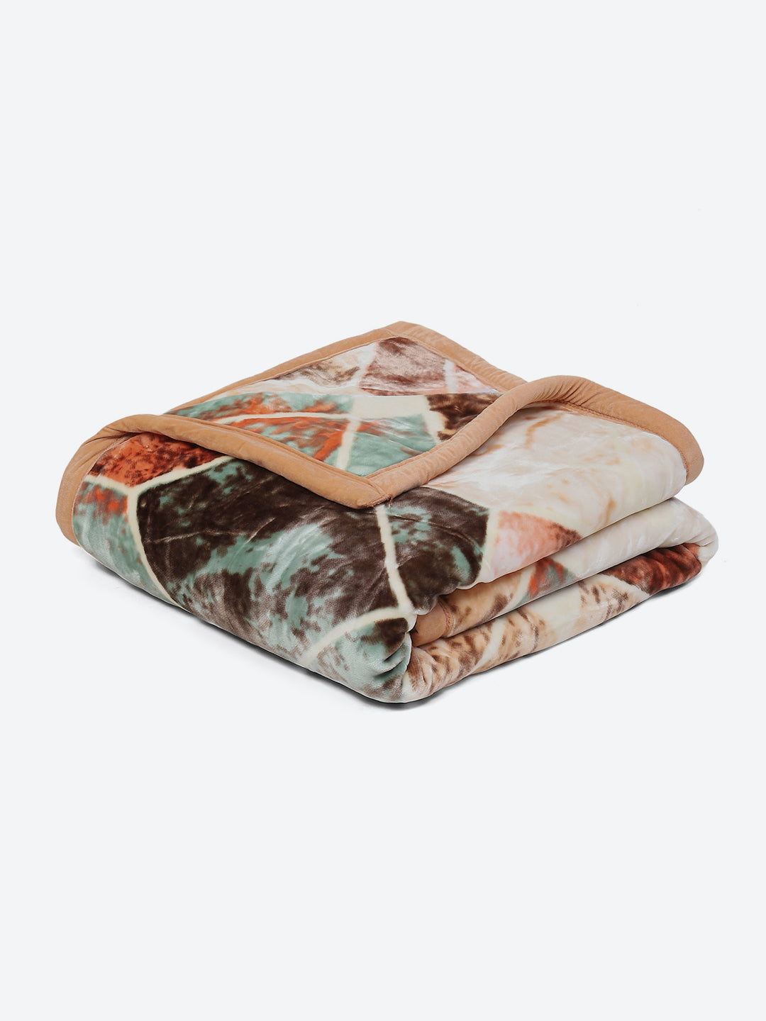 Printed Single Bed 1051 GSM Blanket Bling 2 Ply (Weight 3.7 kg)