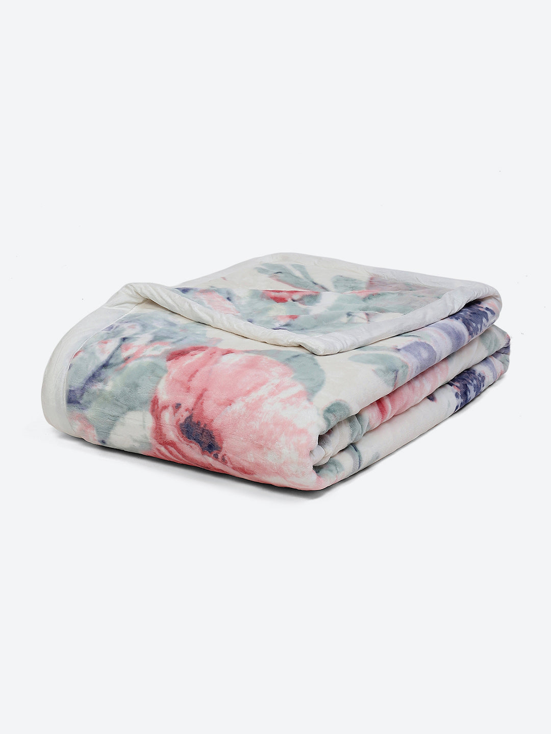 Printed Double Bed 795 GSM Blanket Cashmere 2 Ply (Weight 4.2 kg)