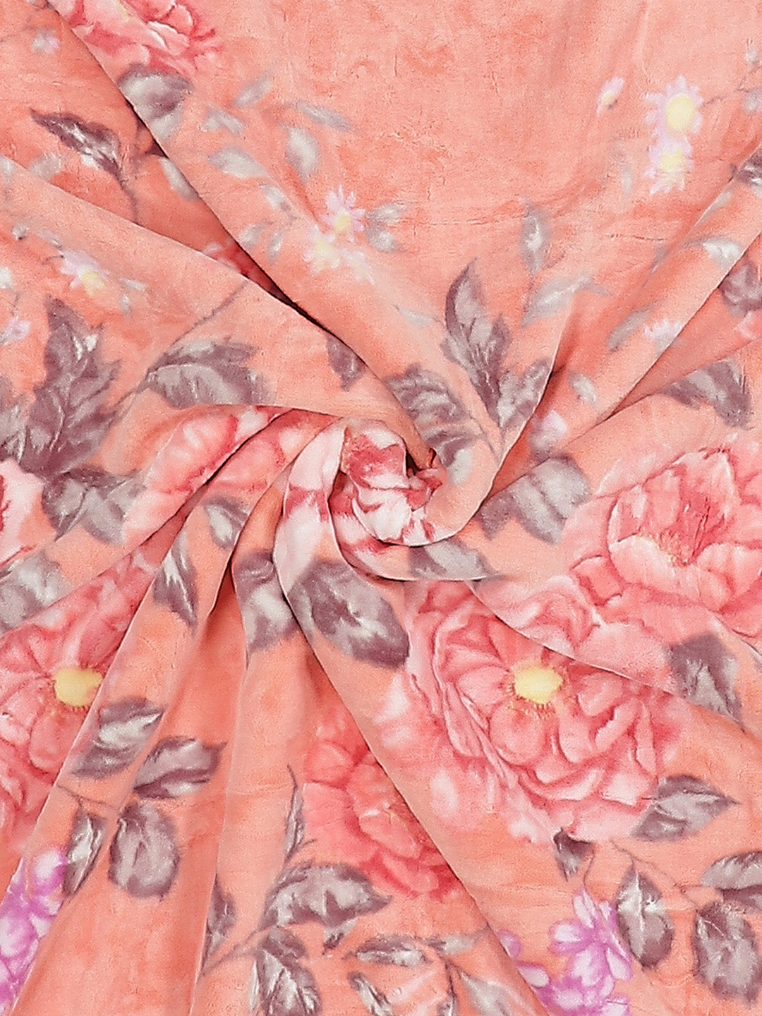 Printed Double Bed 795 GSM Blanket Cashmere 2 Ply (Weight 4.2 kg)