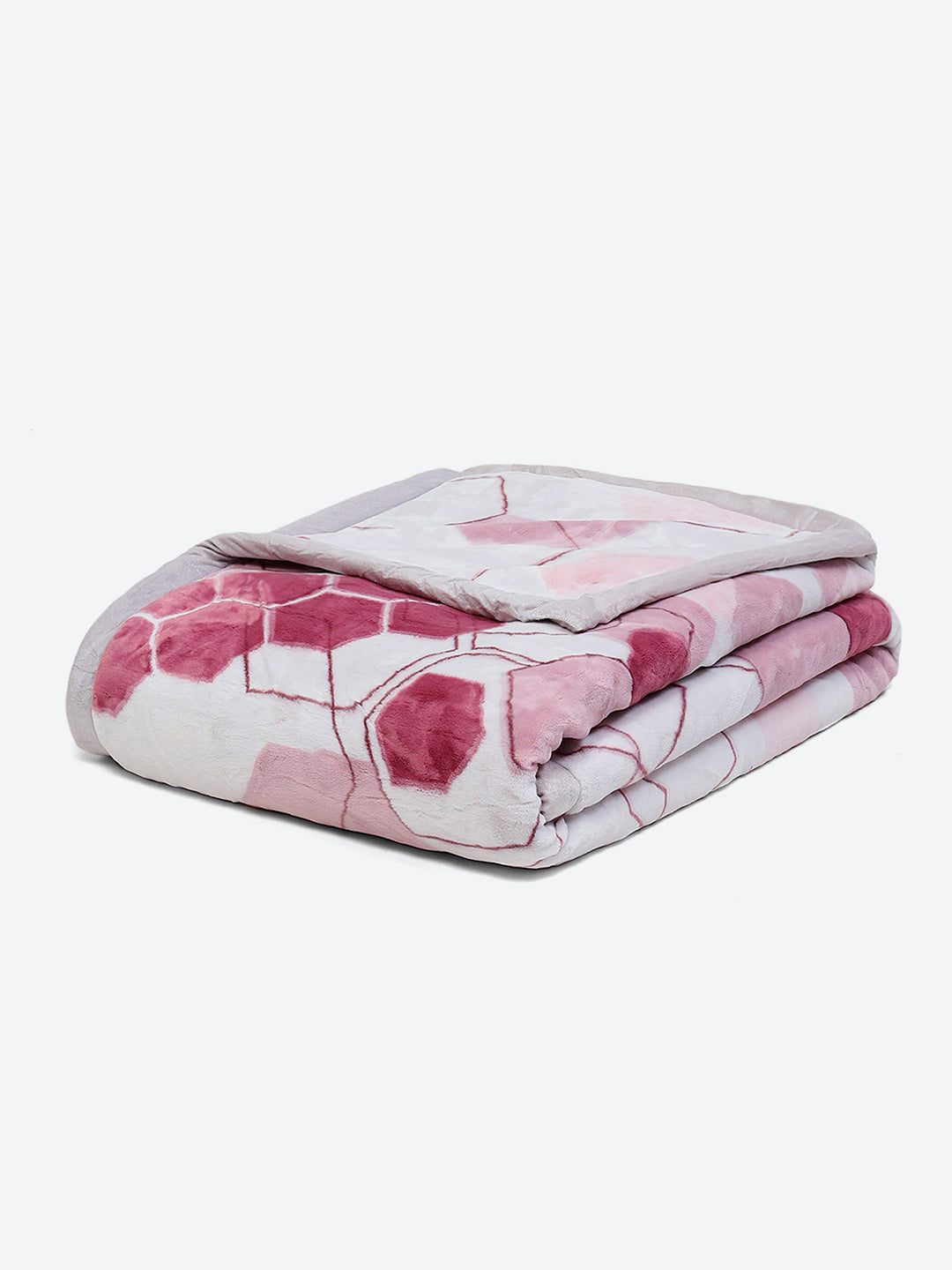 Printed Double Bed 795 GSM Blanket Cashmere 2 Ply (Weight 4.2 kg)