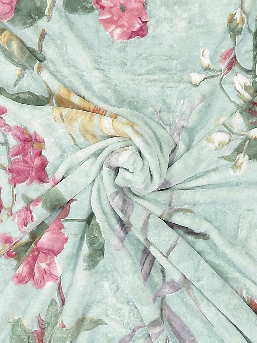Printed Double Bed 795 GSM Blanket Cashmere 2 Ply (Weight 4.2 kg)