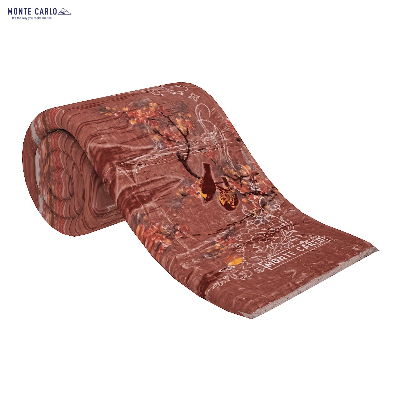 Printed Double Bed Blanket for Heavy Winter -2 Ply