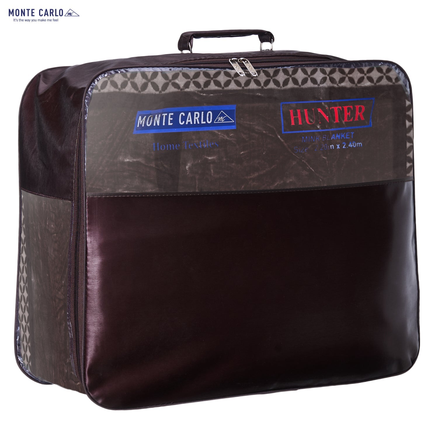 Printed Double Bed 947 GSM Blanket Hunter 2 Ply (Weight 5 kg)