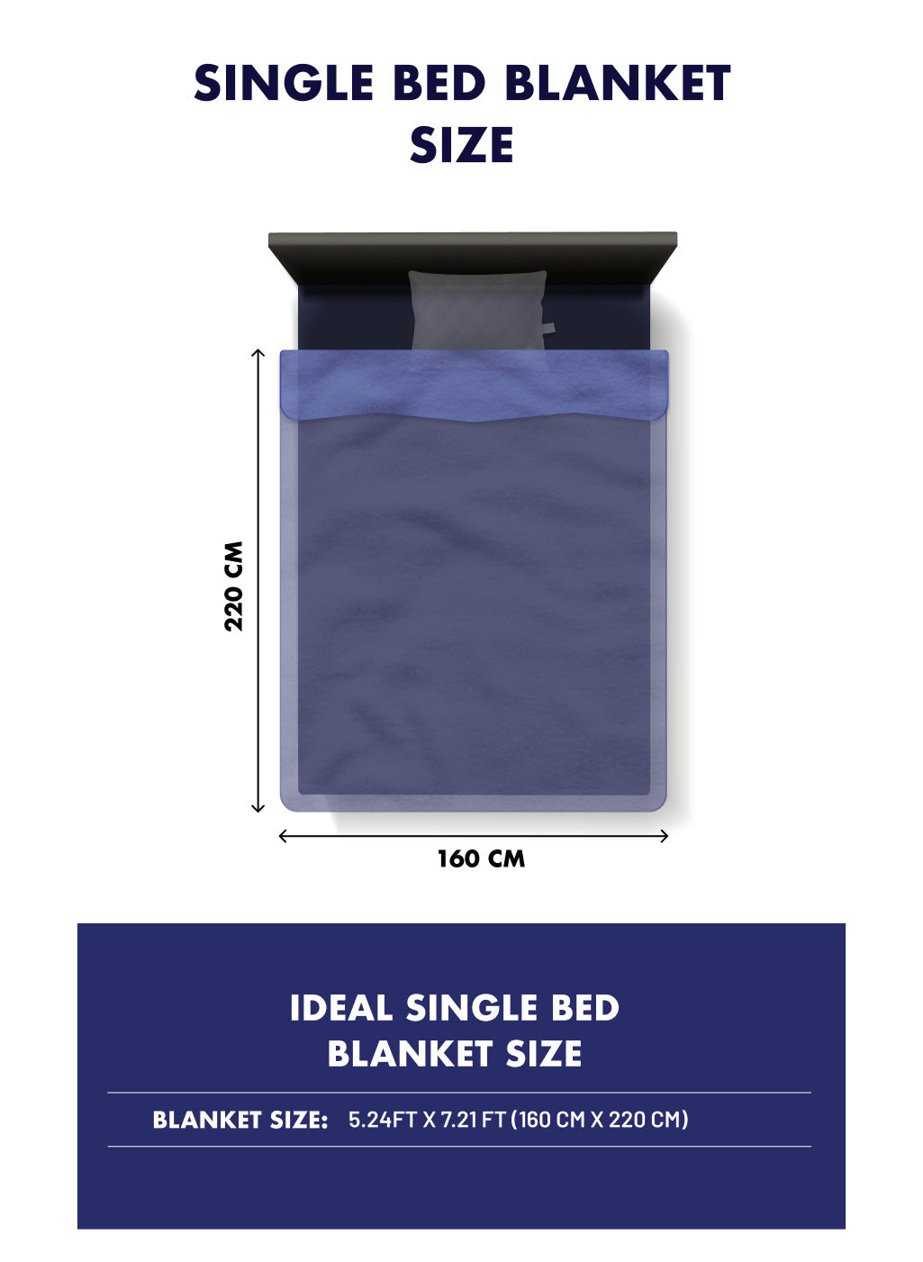 Printed Single Bed 994 GSM Blanket Joseph 2 Ply (Weight 3.5 kg)