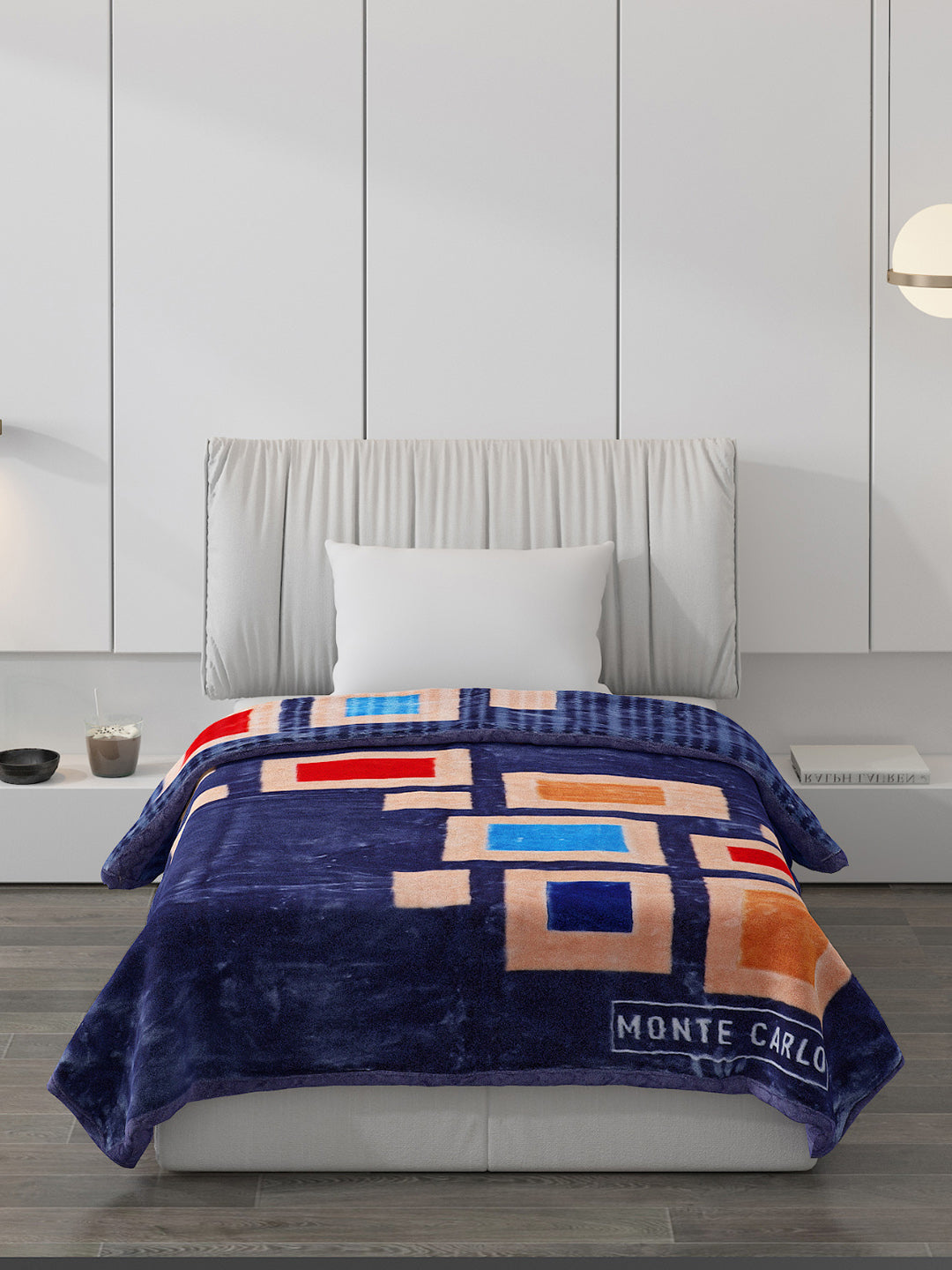 Printed Single Bed 852 GSM Blanket Knight Rider 2 Ply (Weight 3 kg)
