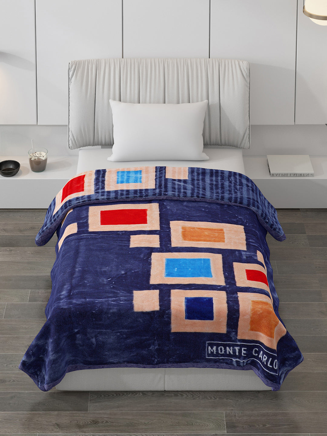 Printed Single Bed 852 GSM Blanket Knight Rider 2 Ply (Weight 3 kg)