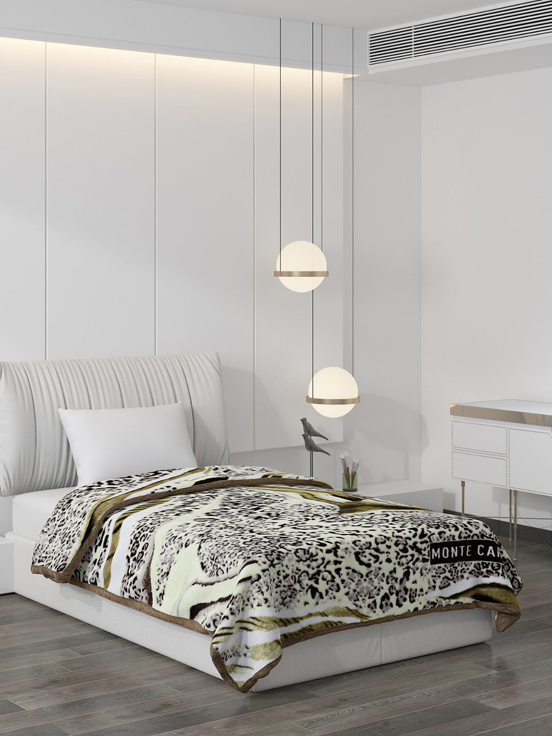 Printed Single Bed 852 GSM Blanket Knight Rider 2 Ply (Weight 3 kg)