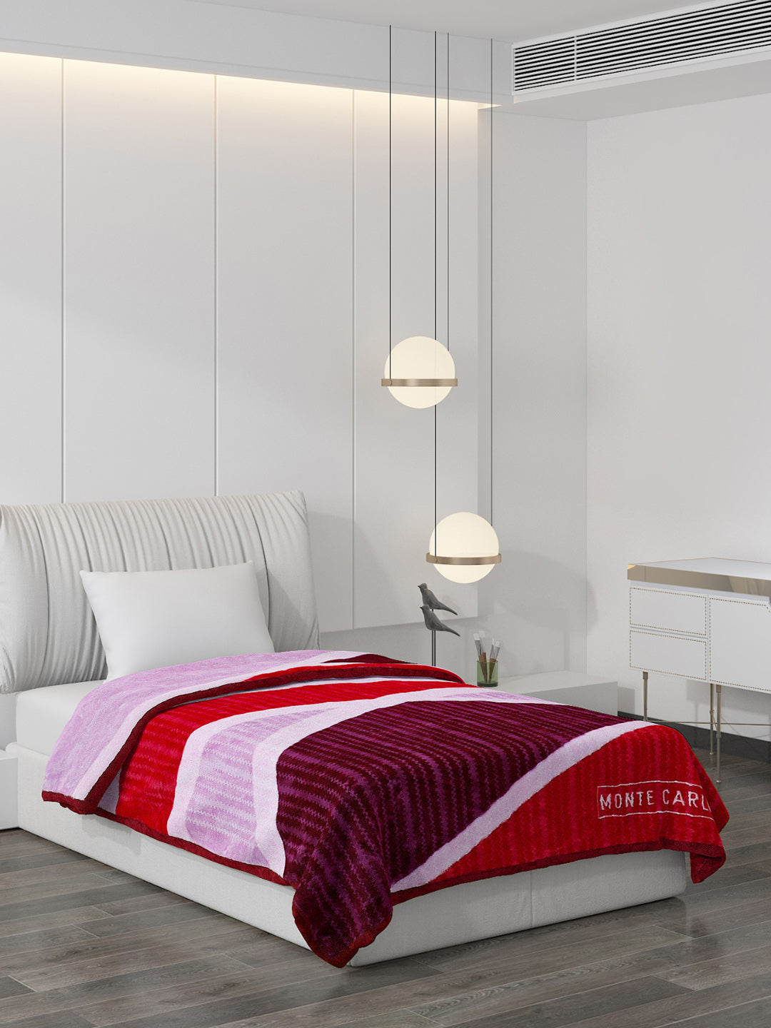 Printed Single Bed 852 GSM Blanket Knight Rider 2 Ply (Weight 3 kg)