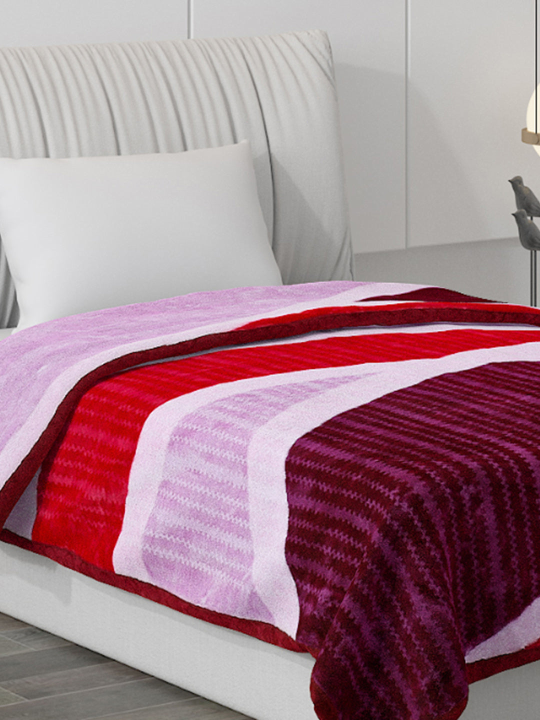 Printed Single Bed 852 GSM Blanket Knight Rider 2 Ply (Weight 3 kg)