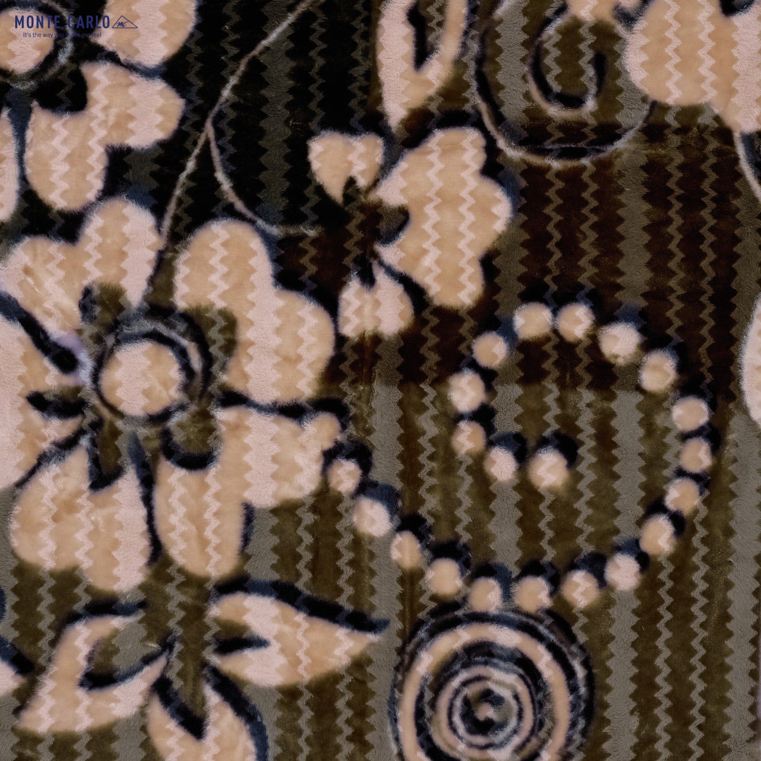 Printed Double Bed Blanket for Heavy Winter -2 Ply