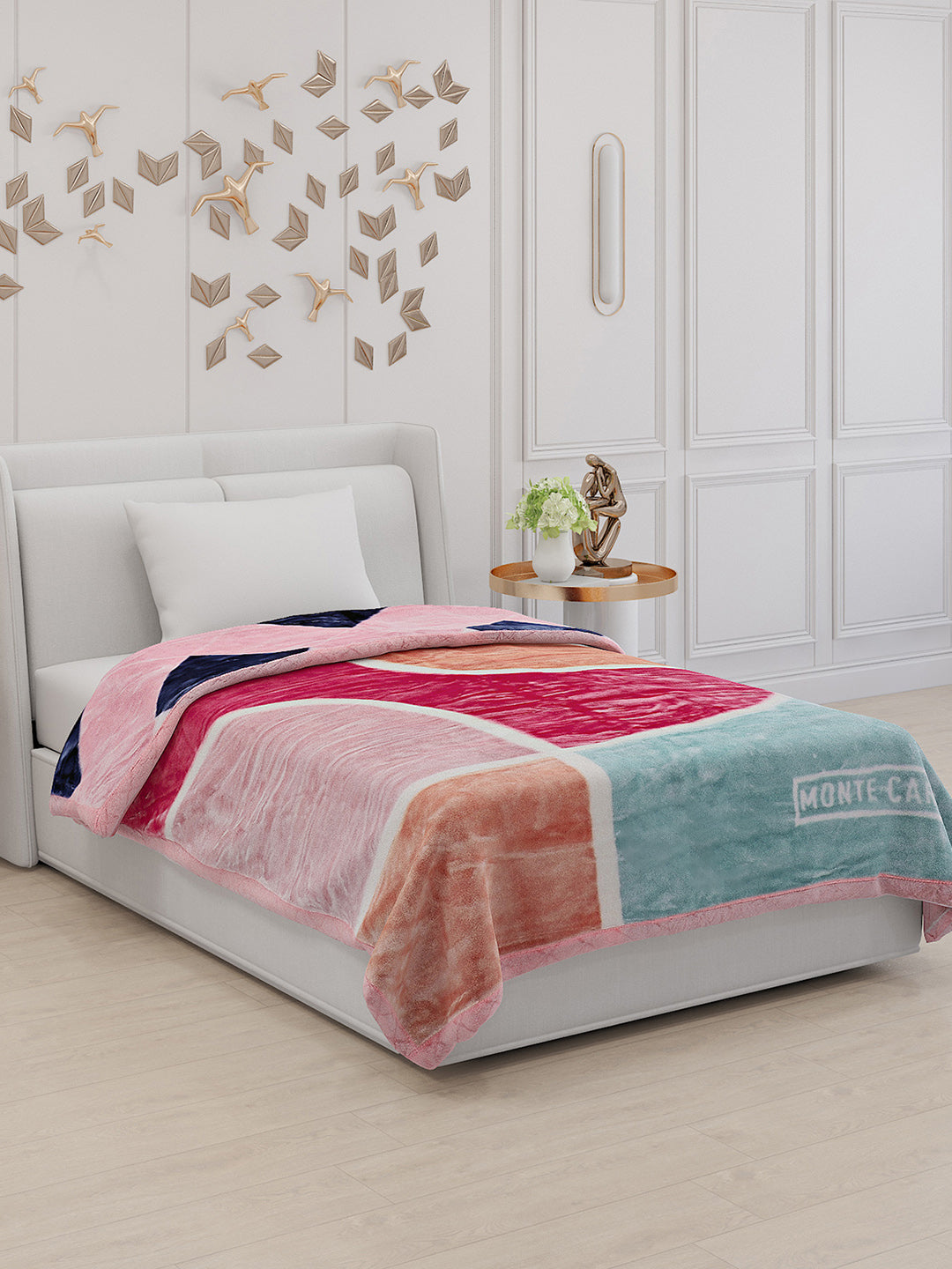 Printed Single Bed 852 GSM Blanket Success 2 Ply (Weight 3 kg)