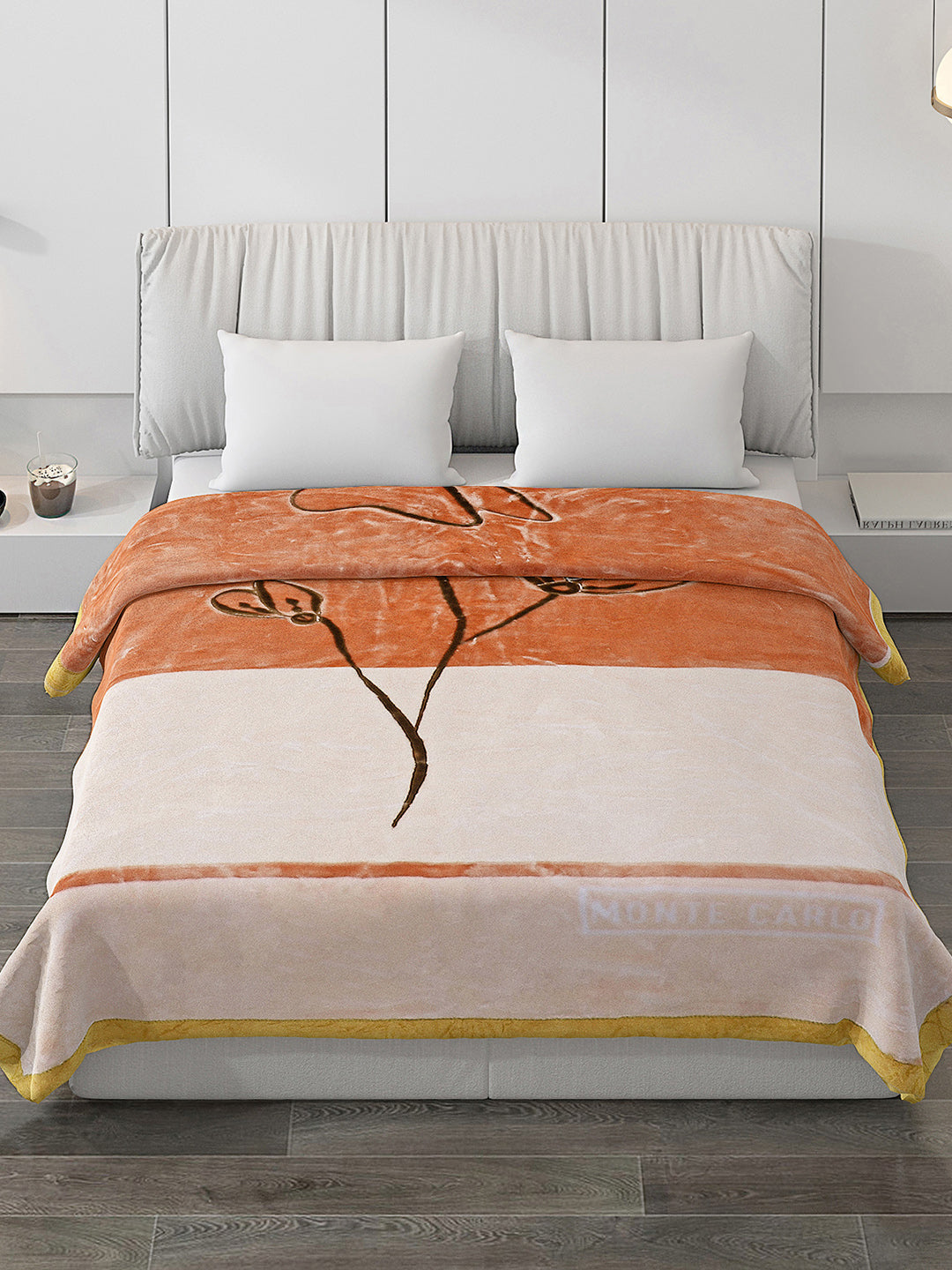 Printed Single Bed 852 GSM Blanket Success 2 Ply (Weight 3 kg)