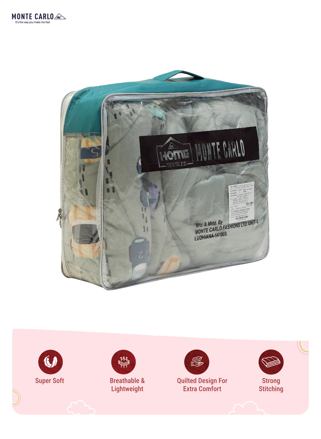 Baby Set of 5 Pc Polyester Bedding Set