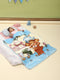 Printed Baby Blanket 2 Ply, 550 GSM, Weight 0.5 kg (Donald)