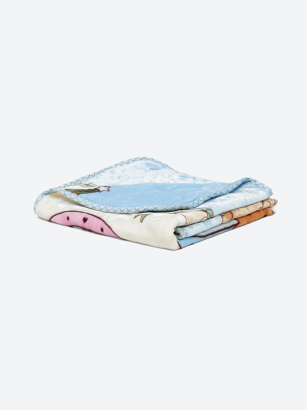 Printed Baby Blanket 2 Ply, 550 GSM, Weight 0.5 kg (Donald)