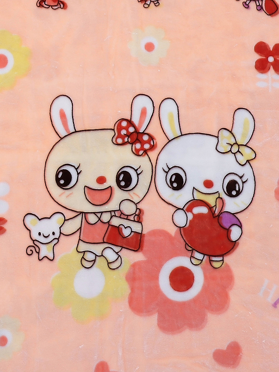 Printed Baby Blanket 2 Ply, 550 GSM, Weight 0.5 kg (Donald)