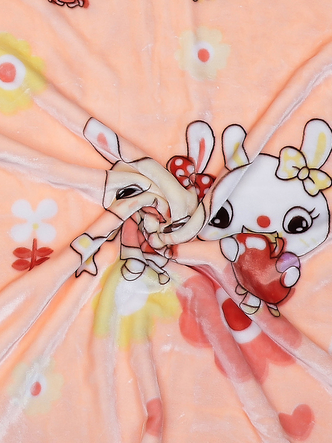 Printed Baby Blanket 2 Ply, 550 GSM, Weight 0.5 kg (Donald)